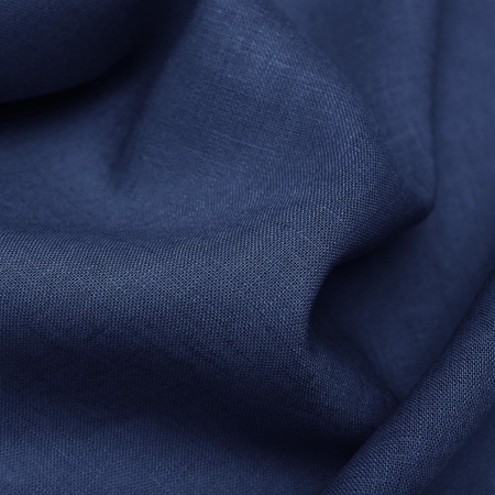 LEN KOSZULOWY GRANATOWY