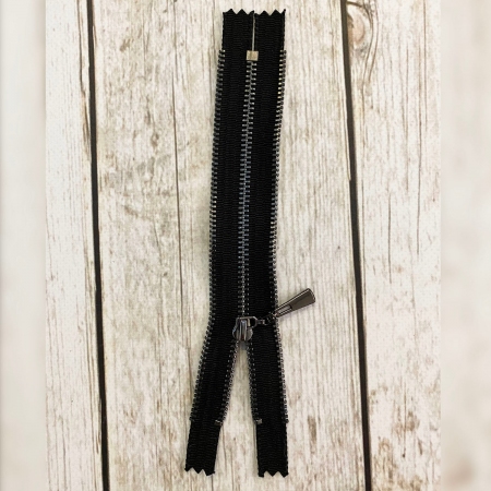 ZAMEK METALOWY STALOWE ZĄBKI (16CM)