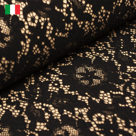 KORONKA ITALY CZARNY