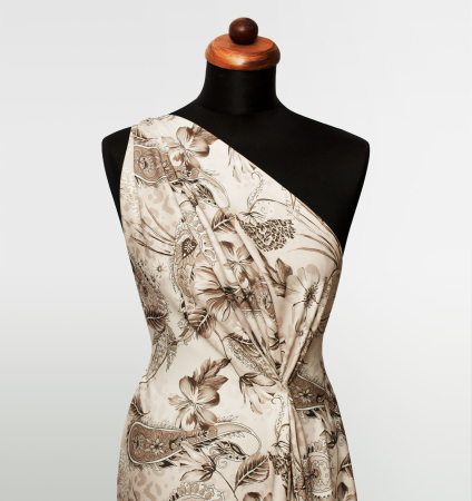 TKANINA KARELIA OGRÓD PAISLEY