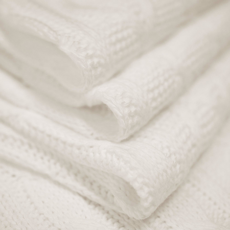 DZIANINA COTTON DIAMOND ECRU