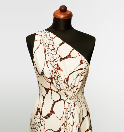 TKANINA KARELIA MOZAIKA W PANTERKĘ