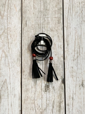 PASEK RZEMYKOWY CZARNY