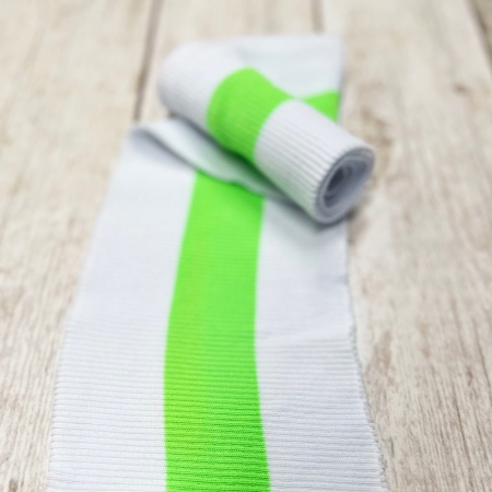 TAŚMA ŚCIĄGACZOWA ZIELONY PASEK (12 cm)