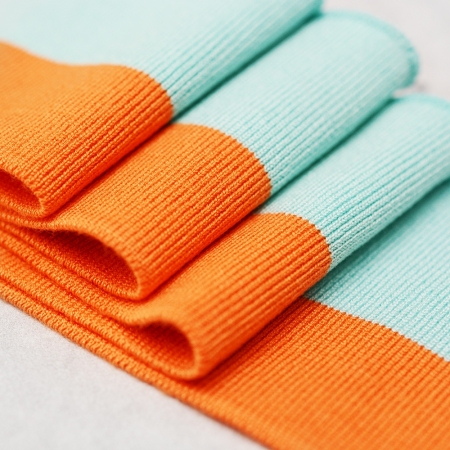 TAŚMA ŚCIĄGACZOWA LAZUROWA POMARAŃCZA (7 cm)