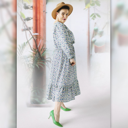 TKANINA WISKOZA ŁĄCZKA SPRING