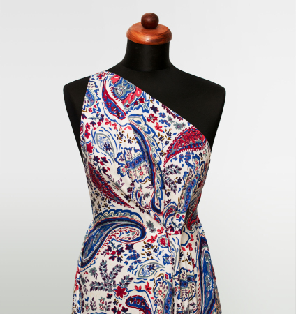 TKANINA WISKOZA ROYAL PAISLEY