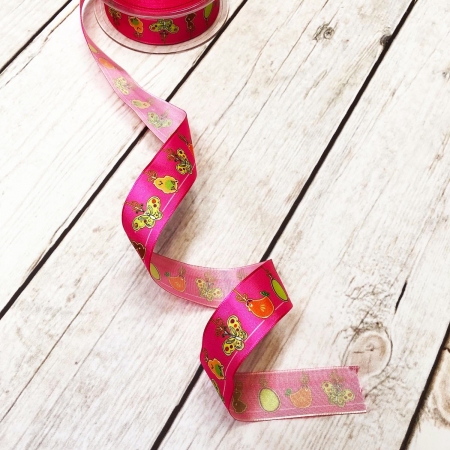 TAŚMA SATYNOWA WIELKANOCNE OZDOBY