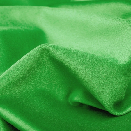 DZIANINA WELUROWA JASNA ZIELEŃ